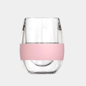 Commercio all'ingrosso PETG Gel di raffreddamento vino a doppia parete <span class=keywords><strong>bicchieri</strong></span> di ghiaccio tazza di lusso tazza di <span class=keywords><strong>caffè</strong></span> e tè a doppia parete tazze di vetro con refrigerante - Product Image 3