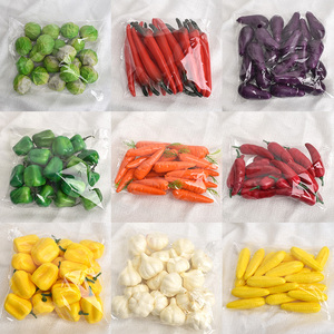 Mini Frutas y Verduras Artificiales, Juguete de Cocina y Decoración para Fiestas en Casa, Hechas de Espuma Resistente para Niños y Adultos - Product Image 6