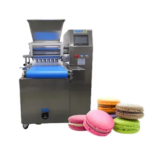 Macaron yapma makinesi için endüstriyel yüksek kapasiteli iki tonlu Macaron yapma makinesi otomatik çerez Depositor