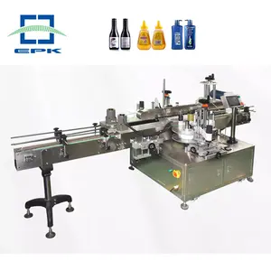 Multi-function Automatic Various Container Beverage Front and Back Labeling Machine