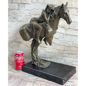 <span class=keywords><strong>Statue</strong></span> de cheval en cuivre bronze personnalisable faite à la main <span class=keywords><strong>Sculpture</strong></span> de tête de cheval arabe en laiton Artisanat métallique unique Figurine Cadeau - Product Image 6