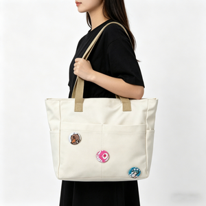 Nuevo Bolso de Hombro de Lona Multifuncional y Moderno con Asa de Mano y Cierre de Cremallera - Product Image 5