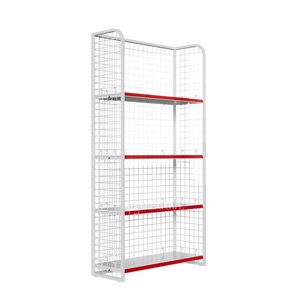 Siêu Thị Tùy Chỉnh Thiết Kế Đồ Ăn Nhẹ Kẹo Kim Loại Dây Hiển Thị Đứng Kệ Thực Phẩm Khoai Tây Chip Hiển Thị Giá - Product Image 2