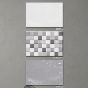 Azulejos de Pared de Cerámica Digital con Acabado Brillante y Entrelazado, Estilo Mármol Español, 300x450mm, para Baño, Cocina, Interiores y Exteriores - Product Image 3