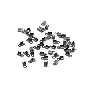 Clips para Cuerdas, Hebillas de 3-4 mm, Metal Plateado, Blanco, Dorado, Negro, Bronce Antiguo, Suministros para Abalorios, 5000 Piezas - Product Image 5
