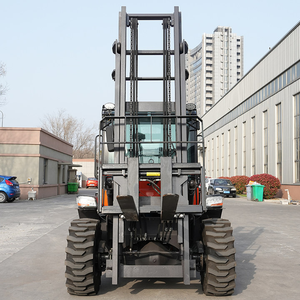 Preço barato Roda Diesel Paletes Empilhadeira Equipamento De Manuseio Empilhadeira De Terreno Áspero Empilhador Hidráulico Fazenda Empilhadeira Empilhadeira - Product Image 6