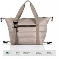 Sac isotherme matelassé et rembourré, sac à bandoulière pour pique-nique, boîte à lunch portable, sac de transport thermique pour aliments, idéal pour les sorties en plein air et le camping