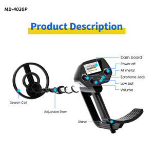 Melhor Alta Precisão Profissional MD-4030P Handheld Gold Metal <span class=keywords><strong>Detector</strong></span> Preço De Fábrica Impermeável Uso Industrial - Product Image 4
