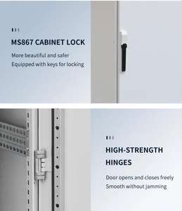 Armoire électrique industrielle autoportante Saipwell KP/KT en acier inoxydable et acier laminé à froid, revêtement poudré IP54, pour utilisation en extérieur - Product Image 2