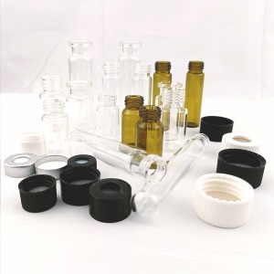 Flacons d'échantillons en verre de 5 ml, 8 ml, 10 ml, 20 ml, flacons de stockage d'échantillons de laboratoire, flacons d'échantillonnage sous vide à tête filetée - Product Image 3