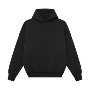 Produzione di Felpe con Cappuccio Nere Personalizzate, Pesanti 480 Gsm, Felpe Spesse in Cotone <span class=keywords><strong>Oversize</strong></span> per <span class=keywords><strong>Uomo</strong></span> - Product Image 4