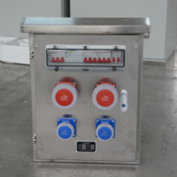 Armoire électrique extérieure série JXF résistante aux intempéries, boîtier de distribution étanche pour le contrôle des éclairages publics