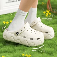Nouvelles Chaussures d'été 2026 pour Femme, Style Étudiant, en EVA, à Enfiler, Bout Fermé, Respirantes, Imperméables, Légères, à Semelle Épaisse