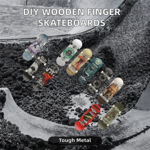 Professionnel bricolage <span class=keywords><strong>Skate</strong></span> <span class=keywords><strong>Park</strong></span> Tech pièces pont cascadeur planche à roulettes pour filles <span class=keywords><strong>en</strong></span> <span class=keywords><strong>bois</strong></span> doigt métal support roulement roue roue table - Product Image 2