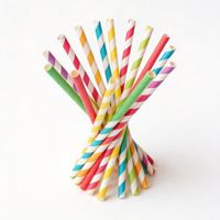 Pailles à boire jetables en pulpe de bois biodégradables et compostables, écologiques, en gros, emballées individuellement, imprimées, fabriquées en Chine