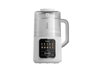 Machine à lait végétal multifonctionnelle 1,2 L, faible bruit, fonctions préréglées et autonettoyantes, pour lait de soja, bouillie et jus, appareil de cuisine