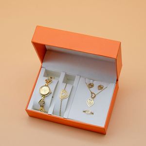 Set de <span class=keywords><strong>Regalo</strong></span> de Boda, Collar de Moda, Reloj y Collar <span class=keywords><strong>para</strong></span> Mujer en <span class=keywords><strong>Caja</strong></span> de <span class=keywords><strong>Regalo</strong></span>, <span class=keywords><strong>Regalo</strong></span> de <span class=keywords><strong>Cumpleaños</strong></span> <span class=keywords><strong>para</strong></span> Mujeres y Mejores Amigas - Product Image 2