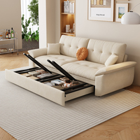 Runwood Neues Design Ausziehbares Schlafsofa Wohnzimmer-Möbelset Moderner Stil Hochwertiges Schlafsofa mit Stauraum