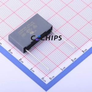 ตัวเก็บประจุนิรภัย C42Q2224K9SC000 แบบ Through hole (THT), ระยะขา P=22.5 มม. 220nF 10% 305V X2 - Product Image 1