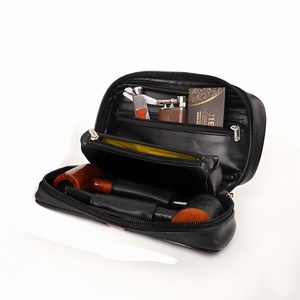 Kit Completo per Pipa da Fumo con Custodia <span class=keywords><strong>Artigianale</strong></span> in PU, Borsa per Tabacco da Pipa - Product Image 3