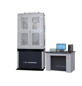 Machine d'essai universelle électro-hydraulique servo-contrôlée par micro-ordinateur WAW pour les essais <span class=keywords><strong>de</strong></span> résistance des matériaux géotechniques - Product Image 6