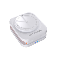 Station de charge sans fil magnétique 3-en-1 OEM 15W pliable à charge rapide pour iPhone 17 16 15 14 13 12 Pro, Apple Watch et AirPods