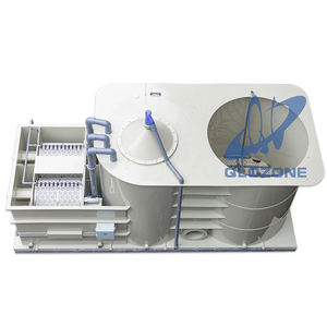 Qihangras Recirculerende Aquacultuur Skid Filtratie Systemen Indoor Viskweek Trommel Filter Allemaal Een 5m 3/H Sterilisatie - Product Image 4