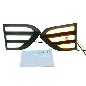 Cob Flexible <strong>Led</strong> <strong>Drl</strong> Daytime Running Light for Ford Ranger 2015-2019 <strong>With</strong> <strong>Turn</strong> <strong>Signal</strong> <strong>Function</strong> - Product Image 1