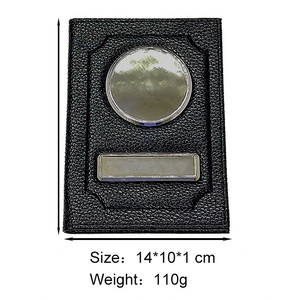 Portadocumenti Personalizzato in Pelle PU Impermeabile con Chiusura Pieghevole, Multi-Scomparto per Certificati, Documenti, Patenti, Carte di Credito - Product Image 2