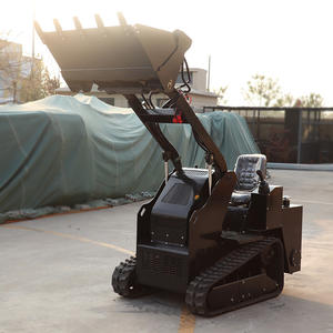 PA approuvé CE Mini chargeuse compacte chargeuse sur pneus à entraînement hydraulique Diesel piste en caoutchouc fiable pompe à clé à Moment à charge élevée - Product Image 4