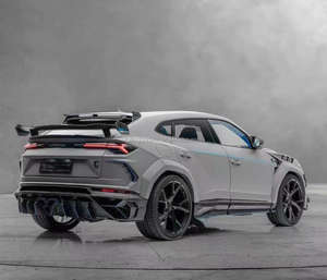 Kit carrosserie MSY Style pour <span class=keywords><strong>Lamborghini</strong></span> URUS, kit large en fibre de carbone sèche, pare-chocs avant, pare-chocs arrière, échappement central, pare-chocs de voiture - Product Image 6