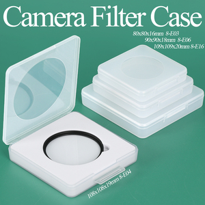 SUNSHING OEM ODM Square Filter <b>Case</b> <b>Hard</b> <b>Shell</b> Filter Box Travel Plastic Storage Boxes for Camera Lens Filter <b>Case</b> with Foam - Product Image 1
