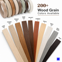 Échantillon de Bande de Bordure en PVC Effet Bois d'Érable Écologique, Clair et Lumineux, Style Scandinave, Résistant aux Rayures, Vente en Gros