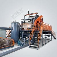 Hong Run Dubbele Rotatie Eierbakmachine 150 Stuks/Min Multi-Voltage 3 Jaar Garantie