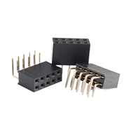 Connecteur d'en-tête femelle 22 ans fabricant professionnel 8 broches pas 2.54mm 90 degrés Usb OEM PCB Usb à 4 Bnc femelle AC 500V
