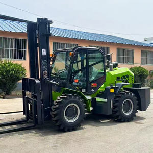 Strikt Geselecteerde China Fabrikant 4 Wheel Drive Off Road Vorkheftruck 4X4 Diesel Heftrucks Buitenshuis Gebruik Draagbare Ruw Terrein Vorkheftruck - Product Image 4