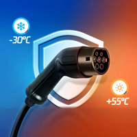 Câble de charge de type 2 10M Type 2 à Type 2 EV 32A Câble de charge de véhicule électrique monophasé 3.5kw 7.4KW avec sac gratuit
