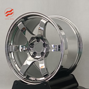 SW 18 19 20 İnç Jant Özel Yapım 5x114.3 5x112 Derin İçbükey Monoblok TE37 Tarzı Dövme Jantlar GT-R R32 R33 S13 S14 Toyota Subaru için - Product Image 4