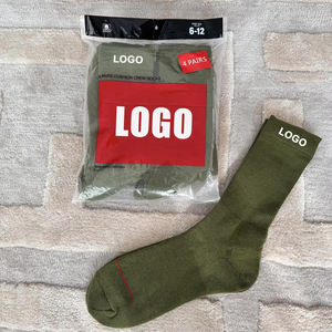 4 जोड़े थोक यूनिसेक्स उच्च गुणवत्ता वाले कपास के चालक दल के एक कार्ड को मोजे फैशन कैजुअल टोरी का एकमात्र ब्रांड स्पोर्ट्स मोजे - Product Image 4