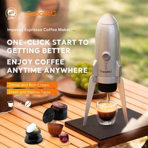New Design <b>Portable</b> <b>Coffee</b> <b>Maker</b> Mini Espresso <b>Coffee</b> <b>Maker</b> With Heating Function - Product Image 3