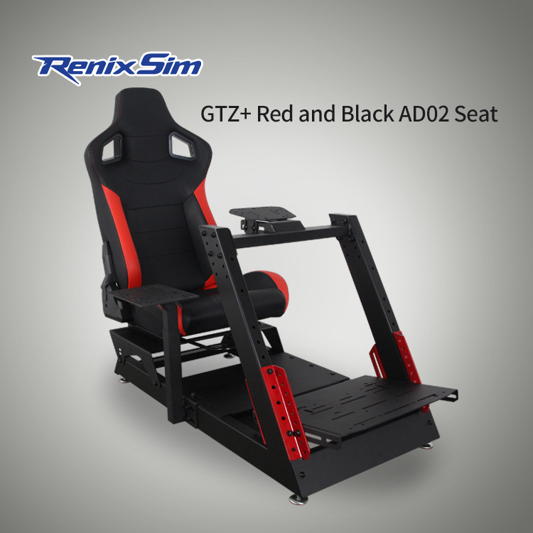 GTZ+เบาะนั่ง AD02 สีแดงและดำ