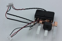 Relais de verrouillage E-POWER HR201-80A 80A avec shunt 300 et transformateur de courant 5(80)A pour compteur d'énergie triphasé prépayé