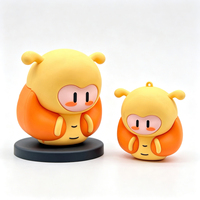Figurine d'art 3D personnalisée en PVC, statue de mascotte mignonne pour série de boîtes mystères et cadeaux de collection
