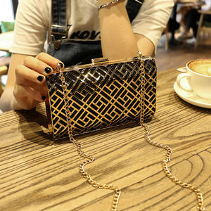 Di modo Della Signora del Metallo Della Frizione del sacchetto di sera per il Partito delle Donne Da Sera Borse A Tracolla della borsa Cross-body Borse - Product Image 6