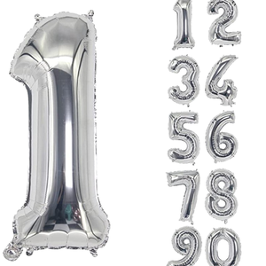 Globo <span class=keywords><strong>de</strong></span> Número <span class=keywords><strong>de</strong></span> 32 Pulgadas <span class=keywords><strong>de</strong></span> Papel <span class=keywords><strong>de</strong></span> Aluminio para Decoración <span class=keywords><strong>de</strong></span> Fiestas, Eventos, Halloween, Graduación, San Valentín, Bodas, Cumpleaños - Product Image 1