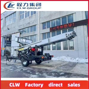 Baru peralatan angkat 32m 36m 45m udara tangga mengangkat truk ketinggian tinggi operasi pengangkat furnitur ember truk untuk bekerja - Product Image 2