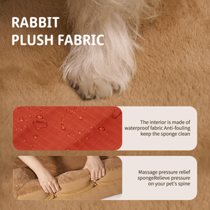 OKKPETS Hochwertige Wärme Kalt temperatur Smart Cat Betten Bequemes Cat Nest Square Pet Schlafs ofa - Product Image 5