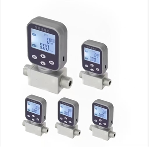 カスタマイズ可能なデジタル熱質量マイクロ流量計（空気用）高精度（±0.5％）省スペースねじ接続OEM対応 - Product Image 4