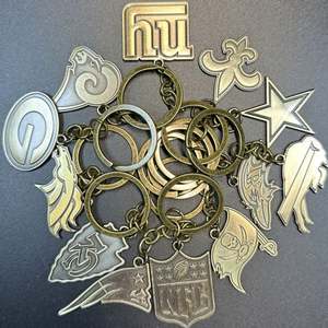 Llavero Metálico con Emblema Clásico de Fútbol, Equipo Nacional, Logotipo Personalizado del Equipo de Fútbol, Insignia para Fanáticos, Colgante, Regalo - Product Image 1