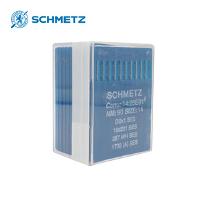 Aiguilles à coudre Schmetz Dbx1 pour machine à coudre industrielle à plat, aiguilles en acier, pièces d'équipement de traitement des vêtements - Product Image 2